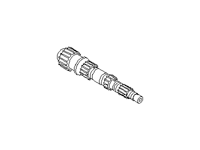 Infiniti 32241-50J06 Shaft-Main