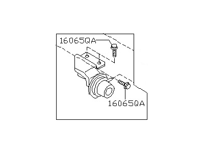 Infiniti 16182-4W001 Idle Speed Control-Fi Pot