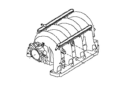 Infiniti 14001-ZE00B Manifold Assy-Intake