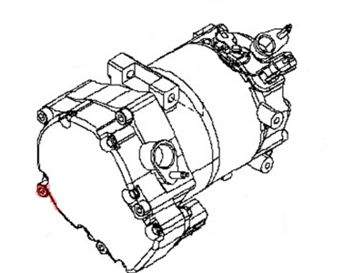 Infiniti Q70 A/C Compressor - 92600-1MG0B