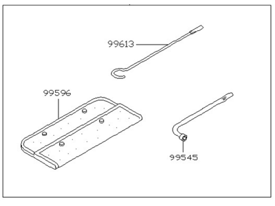 Infiniti 99501-65Y00 Tool Set-Standard