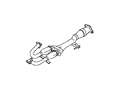 Infiniti Exhaust Pipe - 20020-5Y700