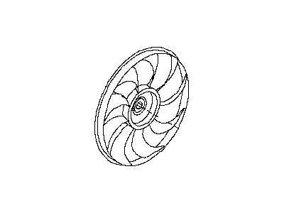 Infiniti FX50 Radiator fan - 21486-JK60A