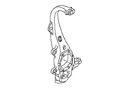 2010 Infiniti M35 Steering Knuckle - 40014-EG000