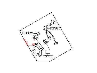 Infiniti Starter Brush - 23378-EV10B