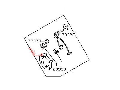 Infiniti 23378-EV10B Holder Assy-Brush