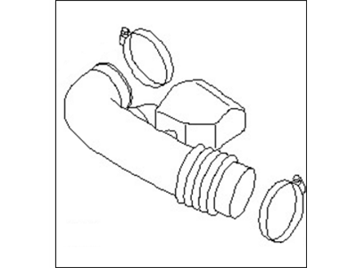 2008 Infiniti QX56 Air Intake Coupling - 16576-7S000