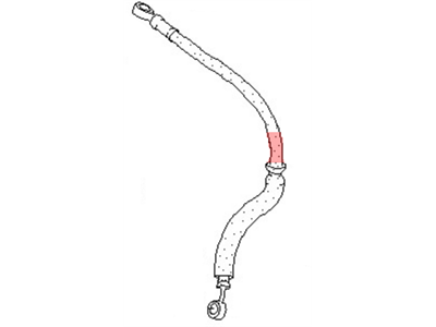 Infiniti I30 Power Steering Hose - 49720-40U10