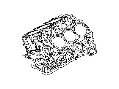 11000-JP00A Infiniti Block Assy-Cylinder Illustration 1 of 1