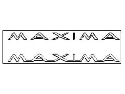 84894-0L710 Infiniti Trunk Lid Emblem Illustration 1 of 1