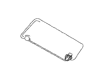 Infiniti QX56 Sun Visor - 96401-7S00A