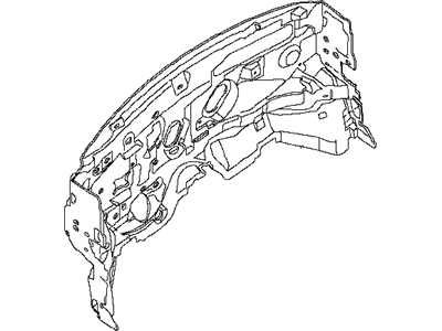 Infiniti 67900-3JV0A Insulator-Dash Lower