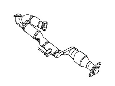 2014 Infiniti QX60 Catalytic Converter - 20010-3JV0A