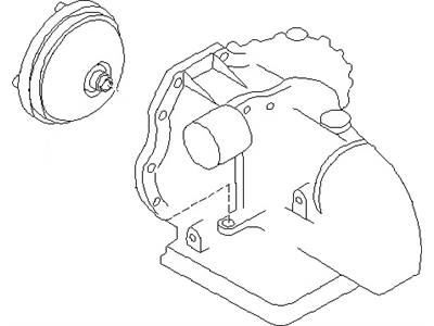 Infiniti 31020-85X06 TRANSAXLE Assembly Automatic