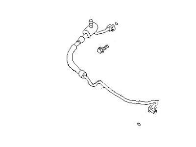 Infiniti QX4 A/C Hose - 92480-0W006