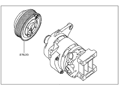 2020 Infiniti QX60 A/C Compressor - 92600-9NB0D