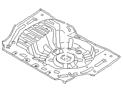 2001 Infiniti I30 Floor Pan - 74514-2Y930