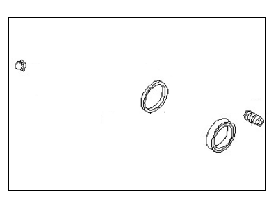 Infiniti G20 Wheel Cylinder Repair Kit - 41120-71E26