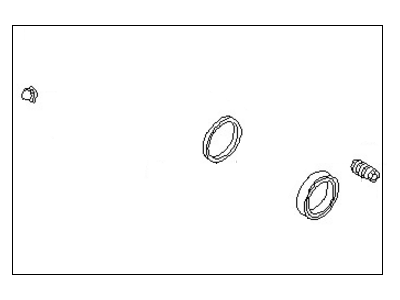 Infiniti I30 Wheel Cylinder Repair Kit - 41120-71E26