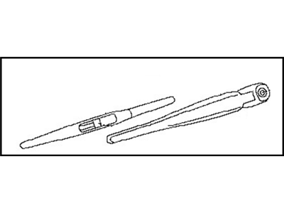 Infiniti 28780-1LA0A Rear Window Wiper Arm Assembly