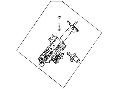 2014 Infiniti QX60 Steering Column - 48810-3JA1A