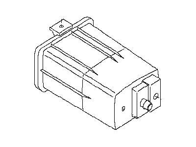 Infiniti 14950-9J30A CANISTER Assembly EVAPORATION