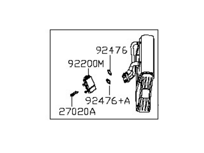 2004 Infiniti QX56 Evaporator - 27281-ZV00A