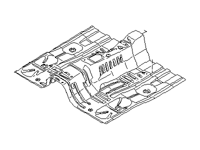 1999 Infiniti I30 Floor Pan - 74312-0L730