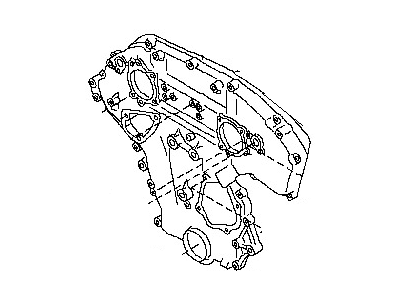 Infiniti 13501-8J105 Cover Assy-Front