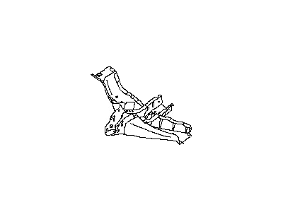 Infiniti G5171-9NBMA Extension-Front Side Member.Front LH