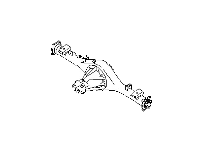 43010-3S518 Infiniti Final Drive & Tube Assembly Illustration 1 of 1