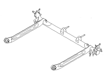 Infiniti Axle Beam - 55501-2Y000