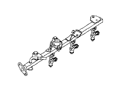 2018 Infiniti QX60 Fuel Rail - 17522-6KA0B