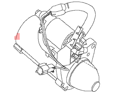 Infiniti 23300-1CA0B Motor Assy-Starter