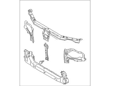 Infiniti I35 Radiator Support - 62500-5Y000