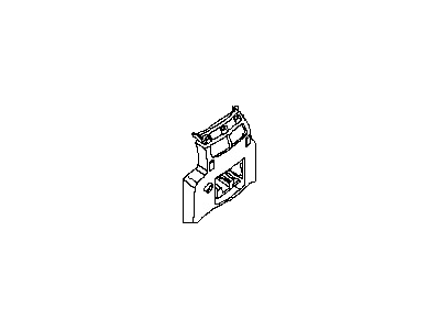 Infiniti 96926-ZQ10B Panel-Console,Rear