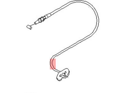 Infiniti Accelerator Cable - 18201-44U00