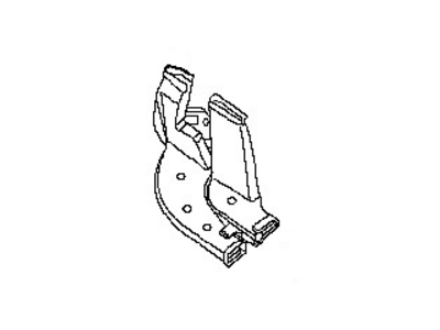 Infiniti 27833-31U00 Duct-Heater Floor,Rear LH