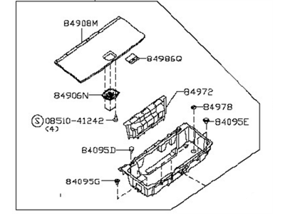 Infiniti 84975-9NB2B