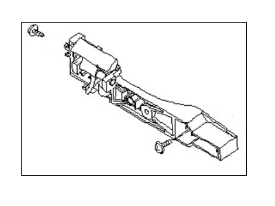 Infiniti 80610-CA001 Bracket-Outside Handle,RH