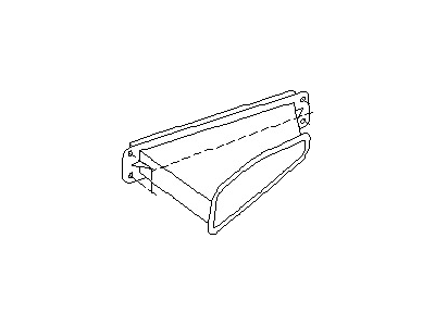 Infiniti 27245-40U00 Door-Intake Blower,Front