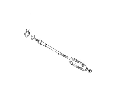 Infiniti 48203-0W025 Boot Kit-Power Steering Gear