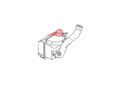 Infiniti 16549-2W100 Duct Assembly-Air With RESONATOR