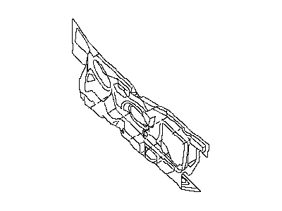 Infiniti 67810-ZQ00A INSULATOR-Dash Lower,Front