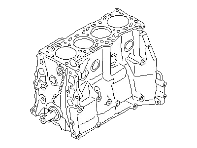 Infiniti 10103-5ZM0A Engine Assy-Short