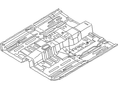 Infiniti I35 Floor Pan - 74312-4Y930