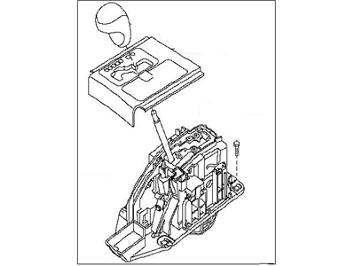 Infiniti Automatic Transmission Shifter - 34901-7S000