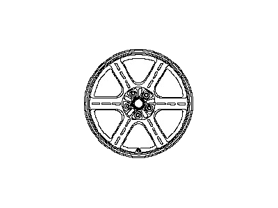 D0CMM-3GM3A Infiniti Aluminum Wheel Illustration 1 of 1