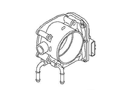 2015 Infiniti QX80 Throttle Body - 16119-1LA0D