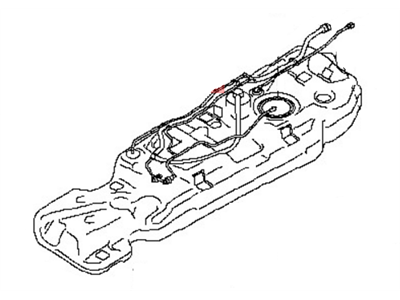 2016 Infiniti QX60 Fuel Tank - 17202-3KA1B